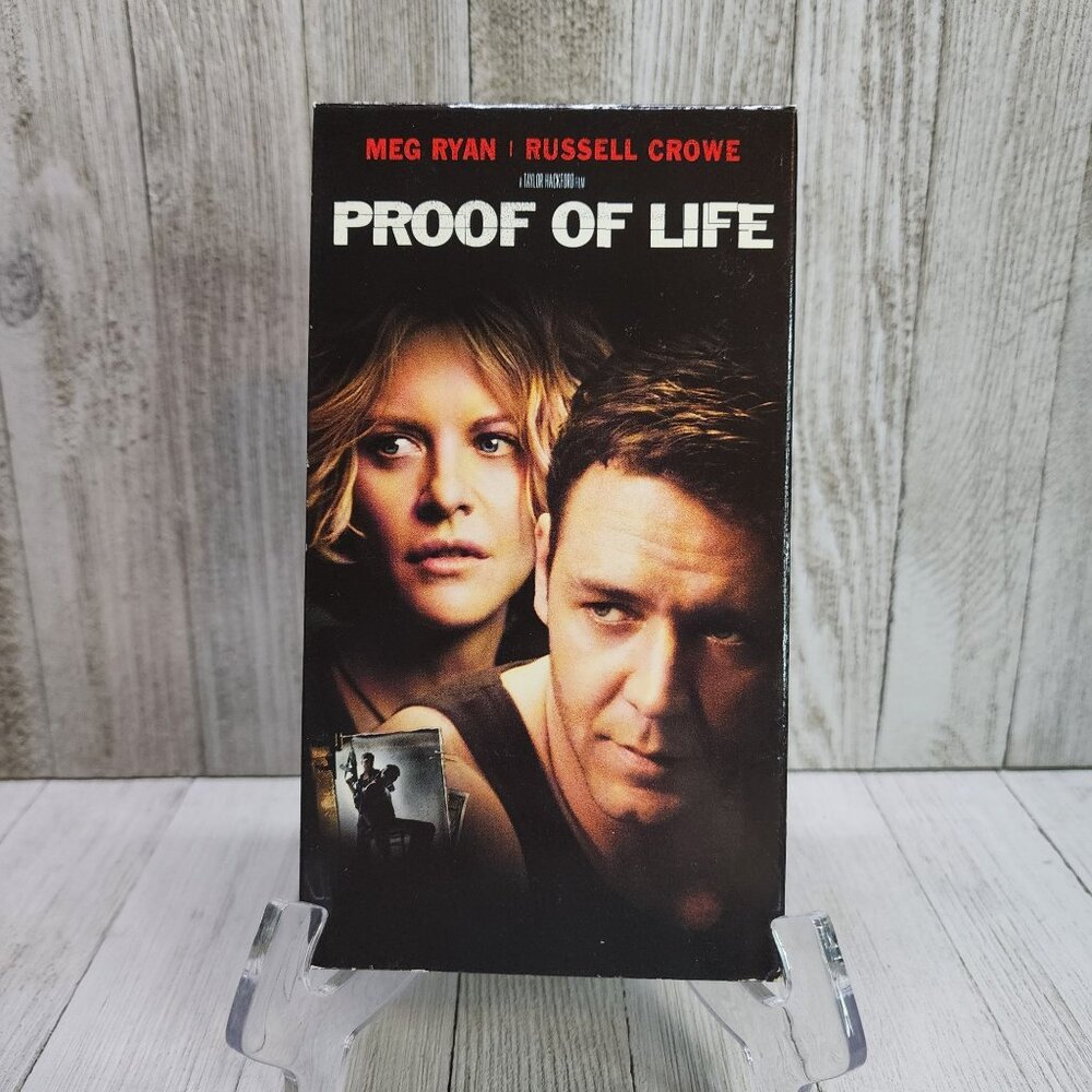 Proof Of Life VHS Tape 2000 - Meg Ryan Russel Crowe